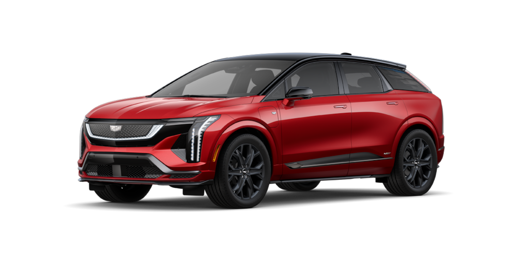 Cadillac OPTIQ-V 2026, Radiant Red Tint Metallic